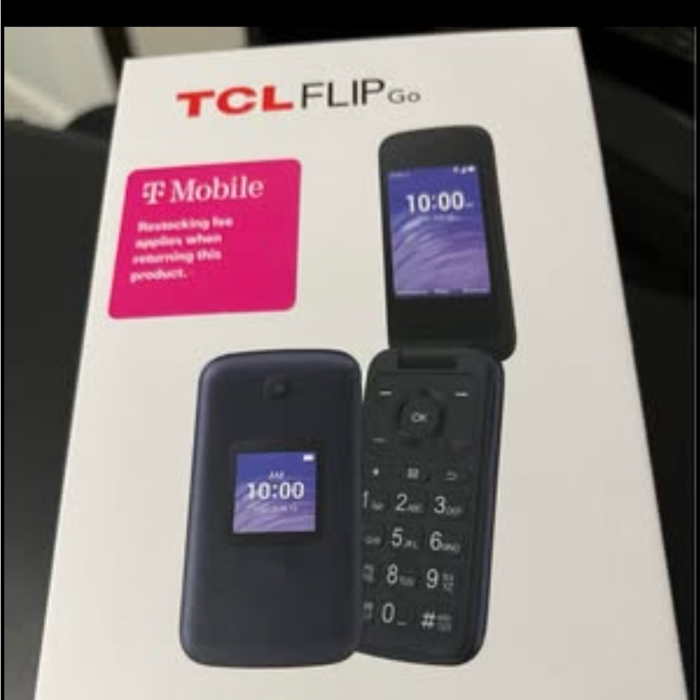 TCL Flip Go Mobile Phone - Dark Gray